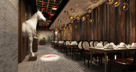 印象餐廳，靈感來自于自然。