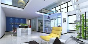 漂浮的建筑-萬(wàn)科大廈，萬(wàn)堡防水公司辦公室裝修！