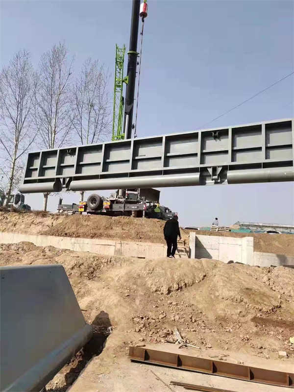 液壓鋼壩的工作原理介紹